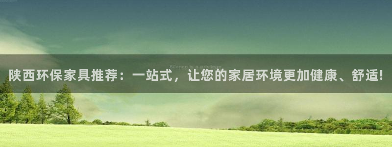 意昂5(KGAME)平台登录首页：陕西环保家具推荐：一站式，